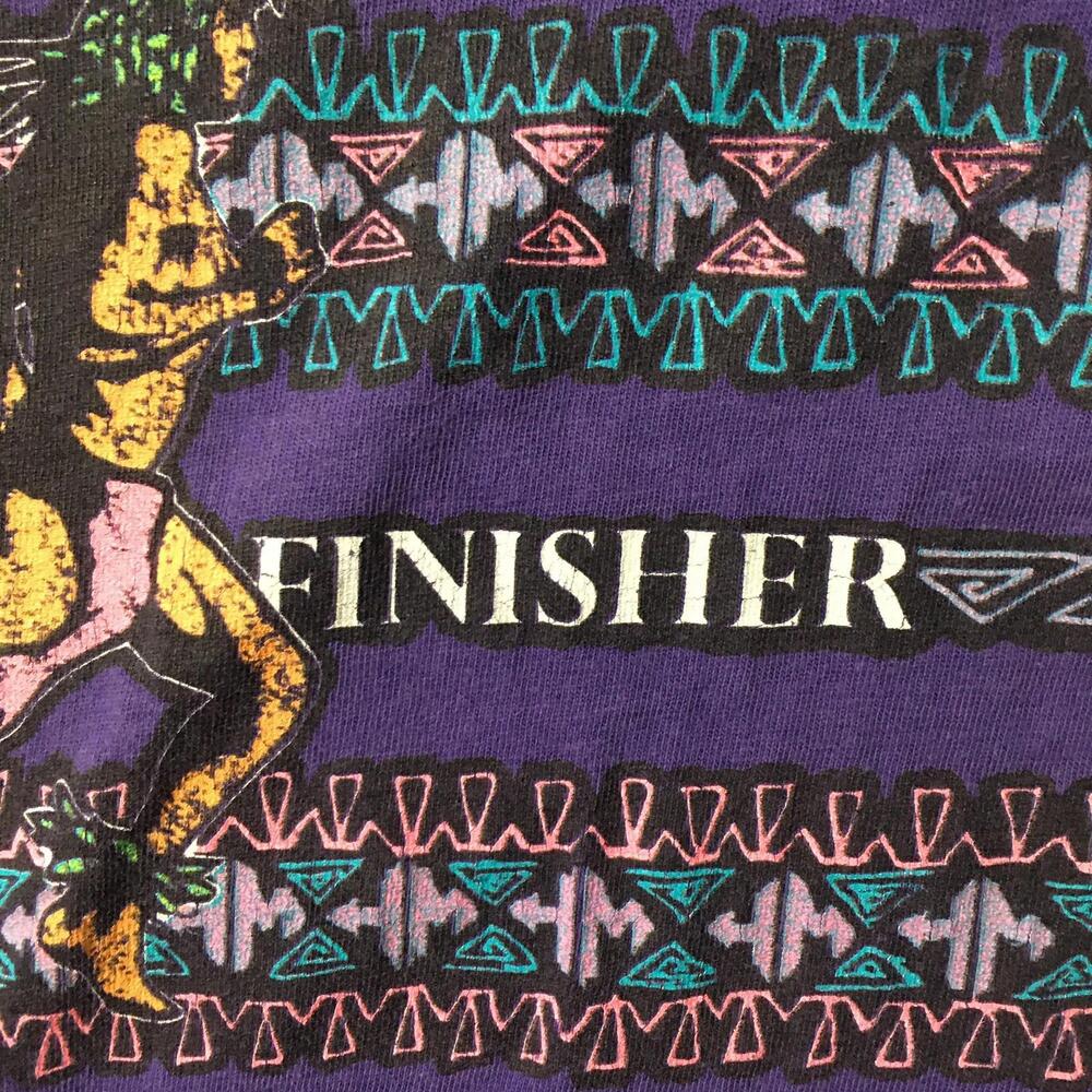 Vintage Honolulu Marathon Large Running Event Tee 1991 90s purple single stitch - Picture 4 of 11
